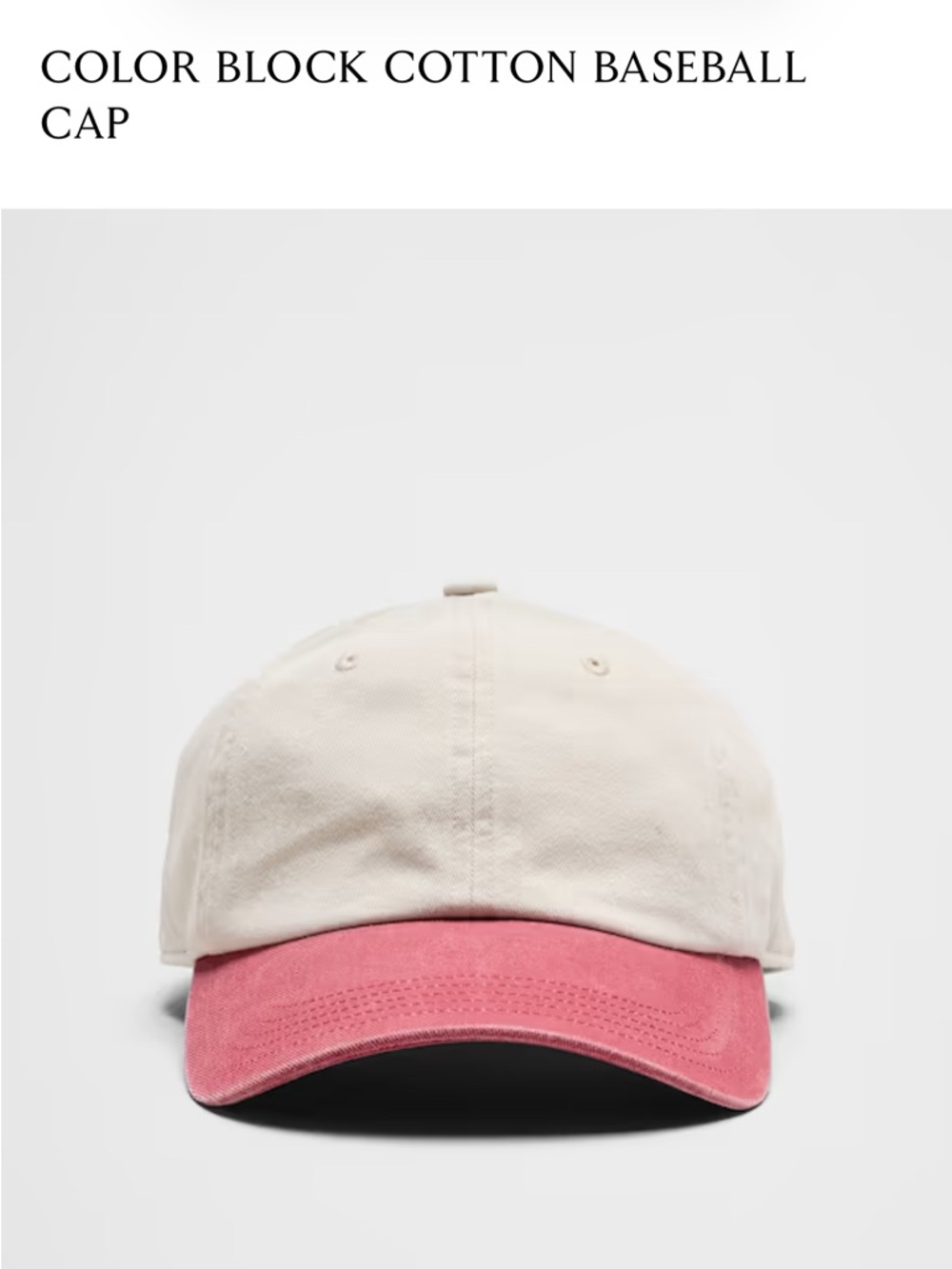 Banana Republic Color Block Hat